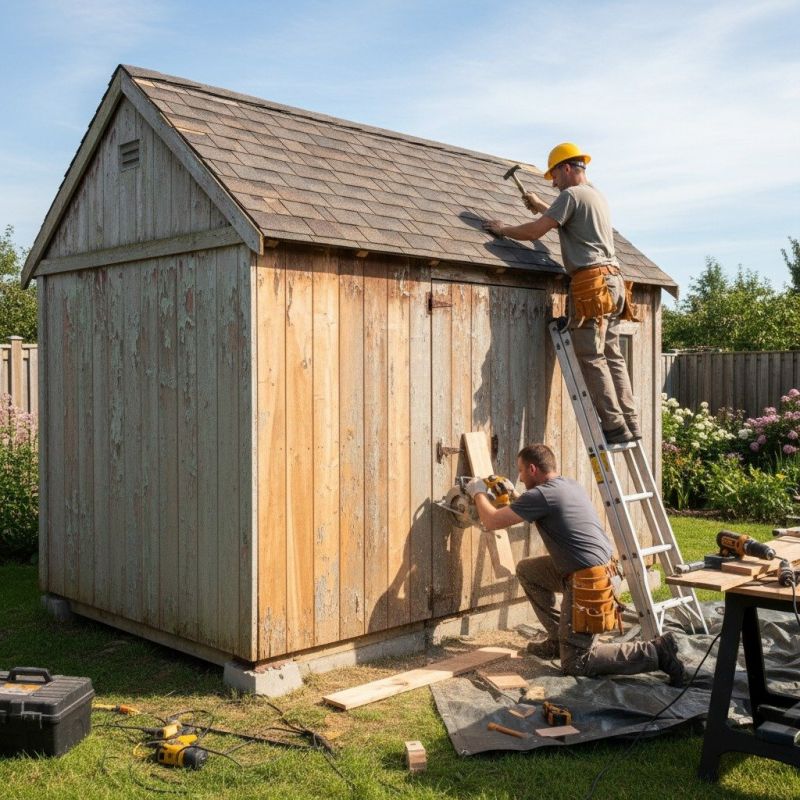 Shed Roof Repair