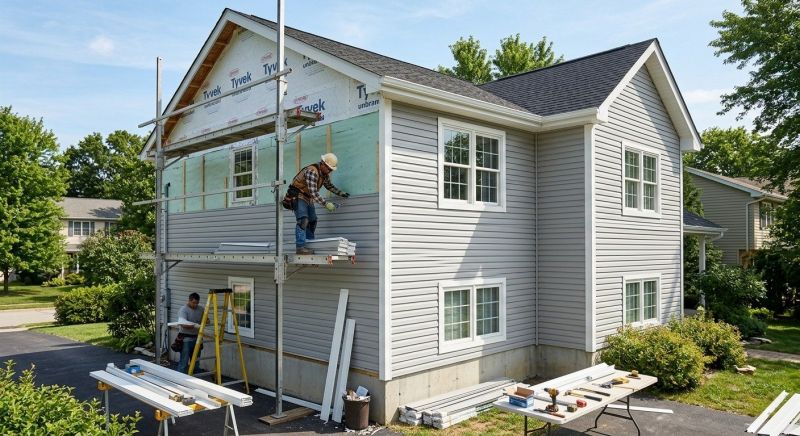 Damaged Siding Replacement in Stamford, CT