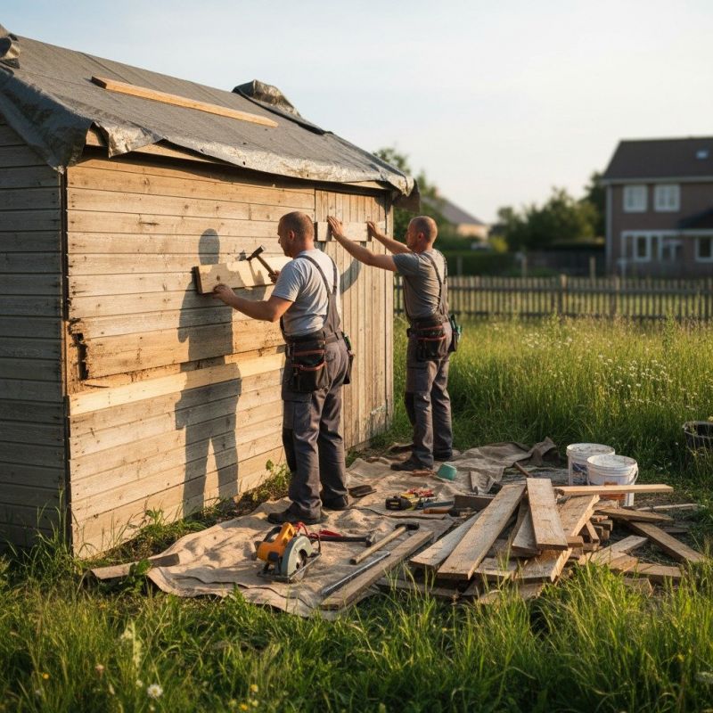 Shed Roof Repair